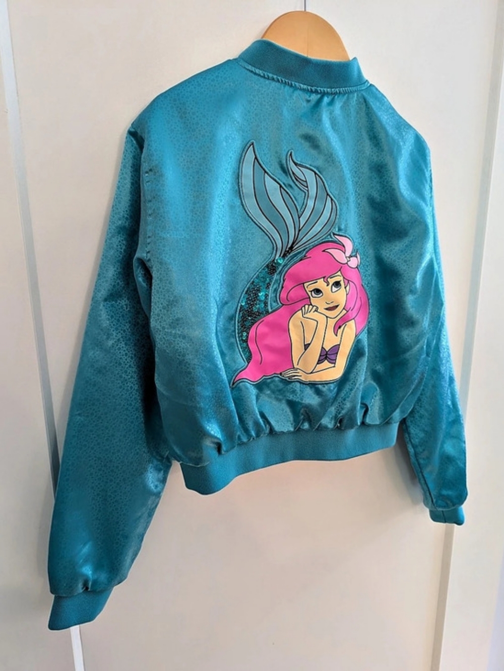 Disney Store Ariel Bomber Jacket for Girls 9-10Y